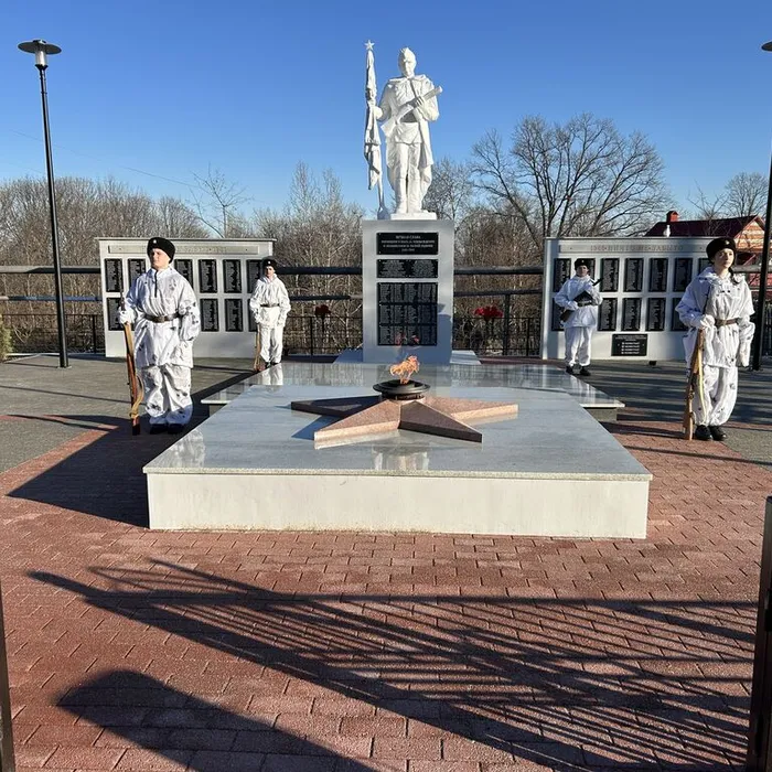 "Память, которой не будет забвенья", митинг, посвященный 82-й годовщине освобождения Апшеронского района от немецко-фашистских захватчиков